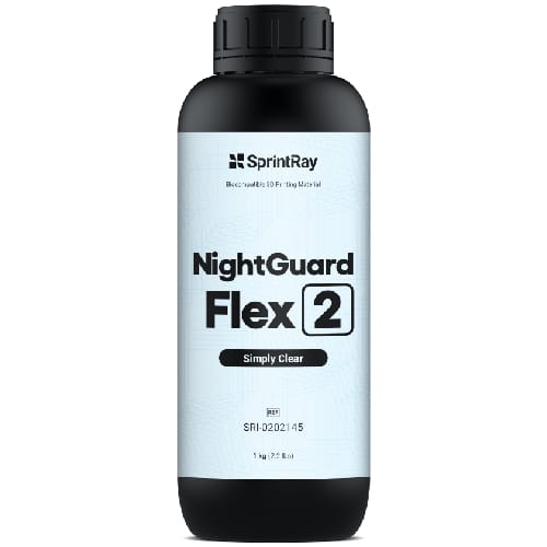 Sprintray Resina Nightguard Flex 2 Simply Clear